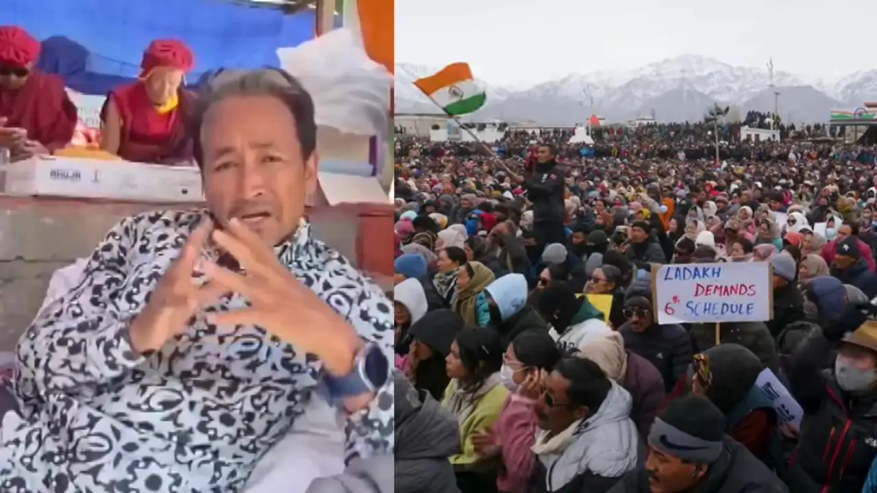 Leh Protest Called a Gen Z Revolution by Sonam Wangchuk, Ends His Hunger Strike After Violence