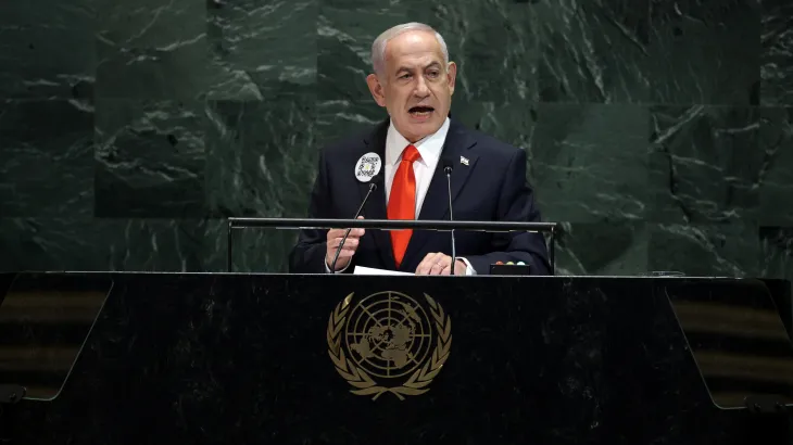 Netanyahu Rejects Palestinian Statehood, U.S. Delegation Applauds at UNGA