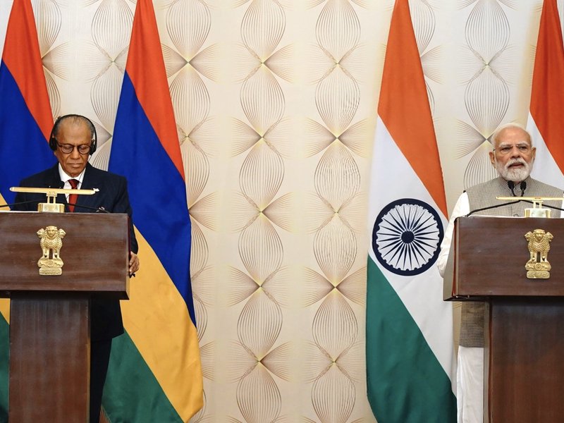 Mauritius PM Hails India’s Role in Transforming Key Sectors, Calls Support a “Tangible Lifeline”