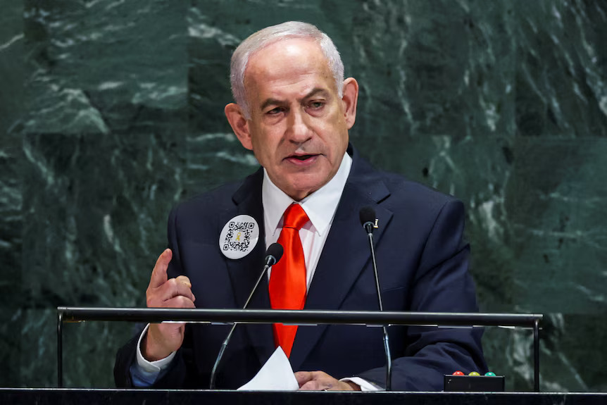 From Loudspeakers to Mobile Phones: How Netanyahu’s UN Speech Reached Gaza