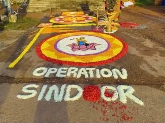 Kerala temple ‘pookalam’ row over Operation Sindoor design; 27 RSS workers face police case