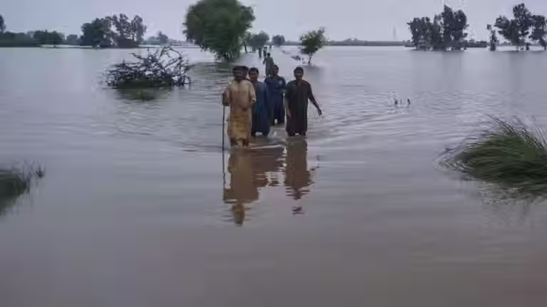 Punjab in Pakistan Hit by Historic Floods, Over 2 Million People Affected