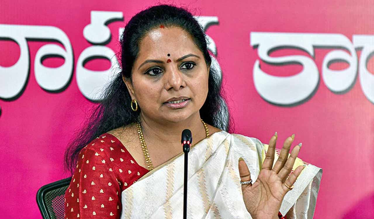 Telangana: Supporters of K Kavitha rally against suspension as BJP, Congress term it ‘political drama’