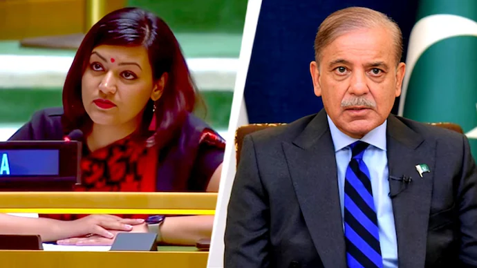 India Exposes Shehbaz Sharif’s Victim Card, Slams Pakistan on Terrorism at UN