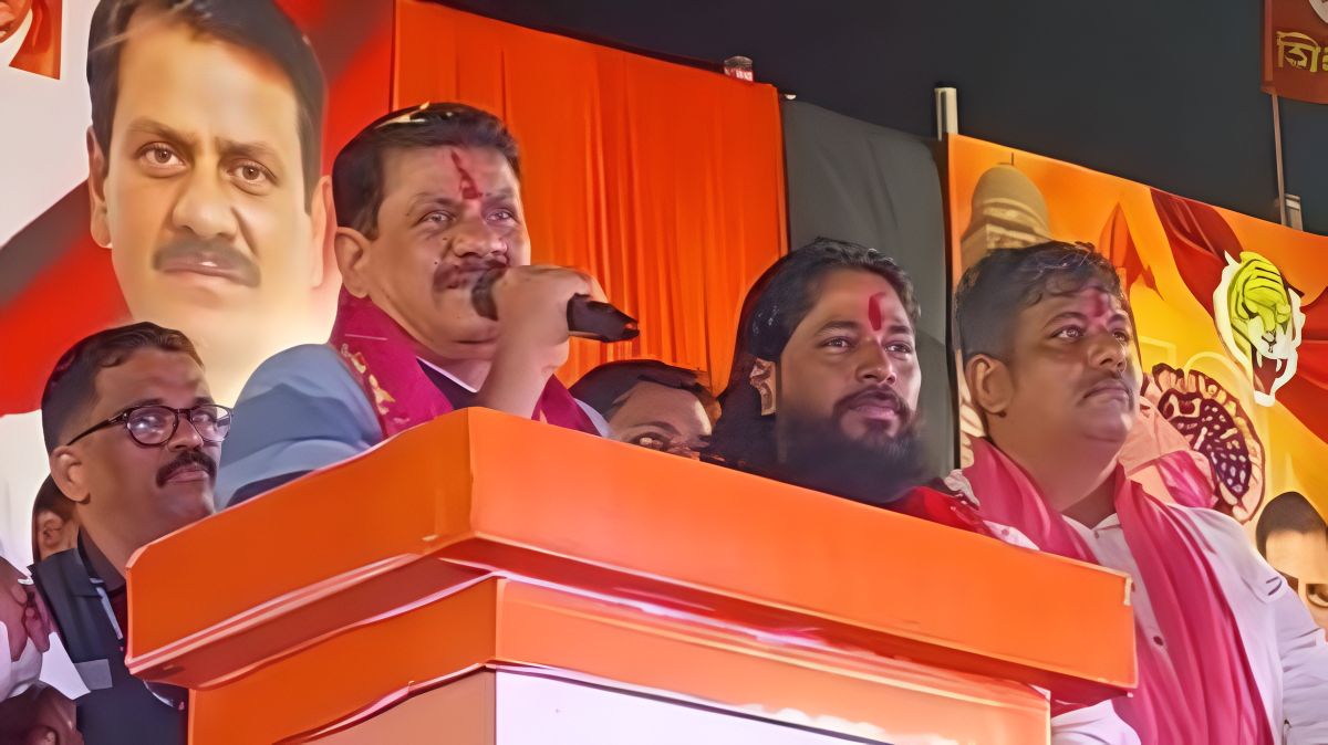 Eknath Shinde Faction MLA Stirs Controversy with ‘Marathi Mother, Hindi Aunt’ Remark