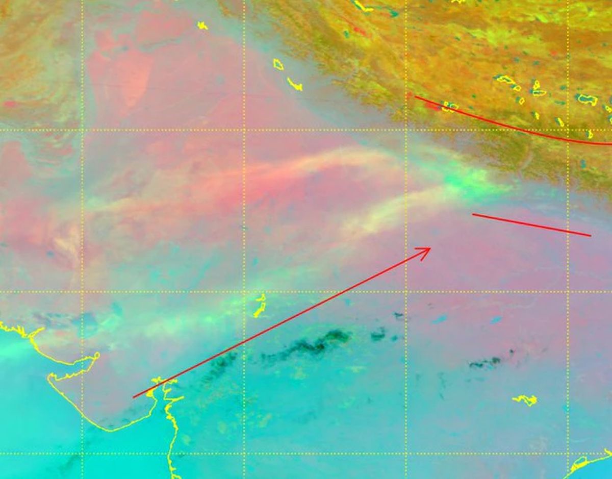 How did volcanic ash from Ethiopia reach India? Check the full path and impact here