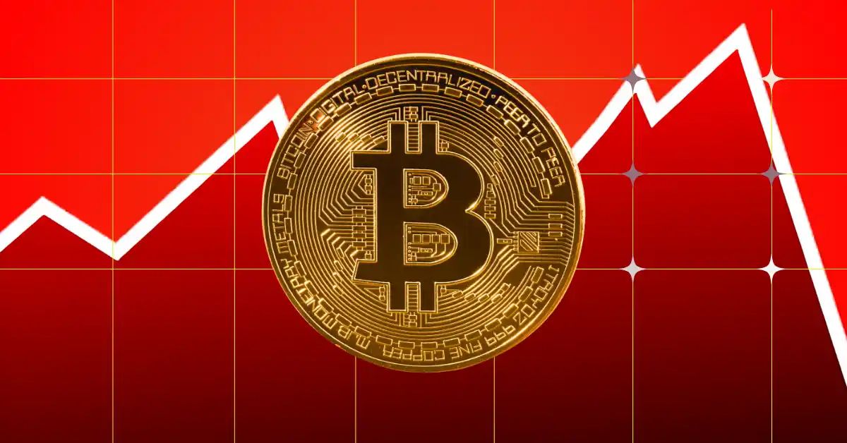 Crypto Crash Alert! Bitcoin’s Relentless Slide; Prices Plummet 23% in 30 Days