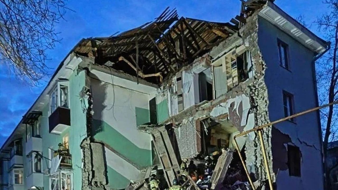 A grandmother and her granddaughter died when a Ukrainian drone tore through a residential building deep inside Russia