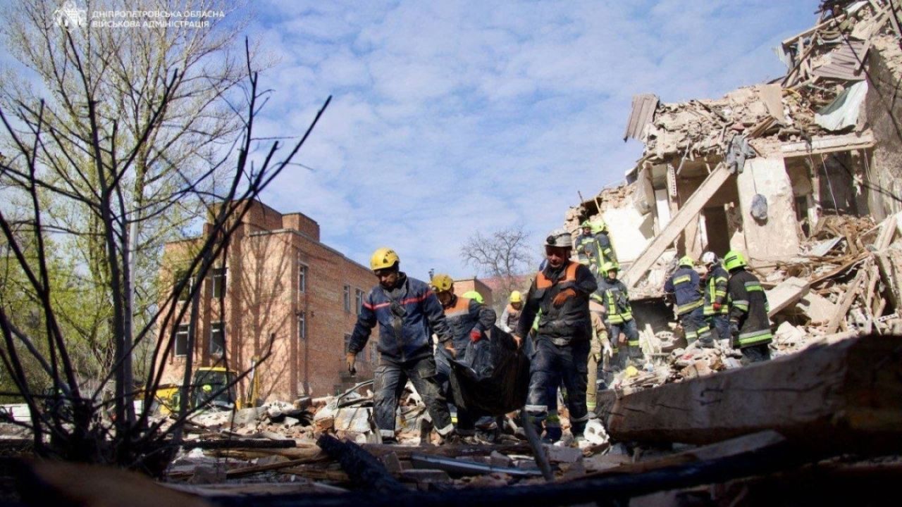 Six lives lost as Russia pounds residential neighbourhoods across Ukraine in overnight barrage