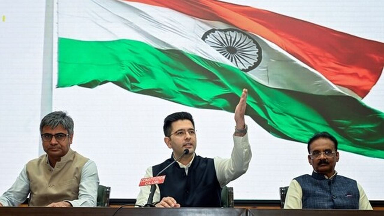 Raghav Chadha walks out of AAP and into BJP here’s the defection math that protects his Rajya Sabha seat