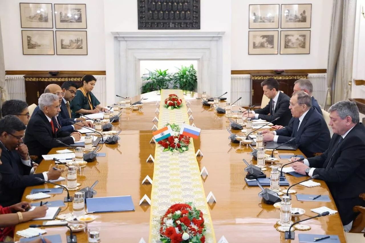 Lavrov and Jaishankar Map Out High-Level Russia-India Diplomatic Contacts in New Delhi