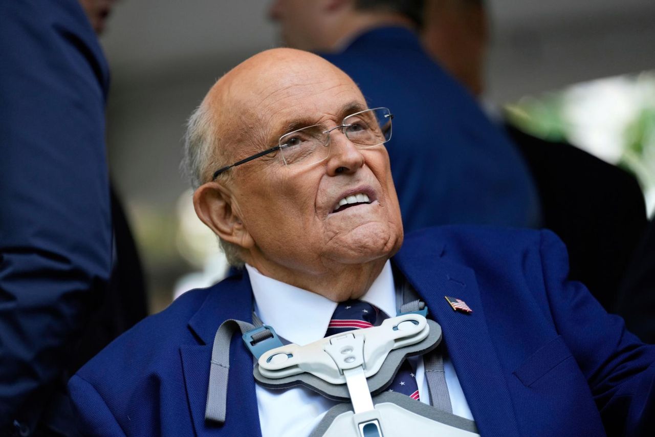 Rudy Giuliani Fights for His Life Trump Calls Him a Warrior as Hospital Crisis Deepens
