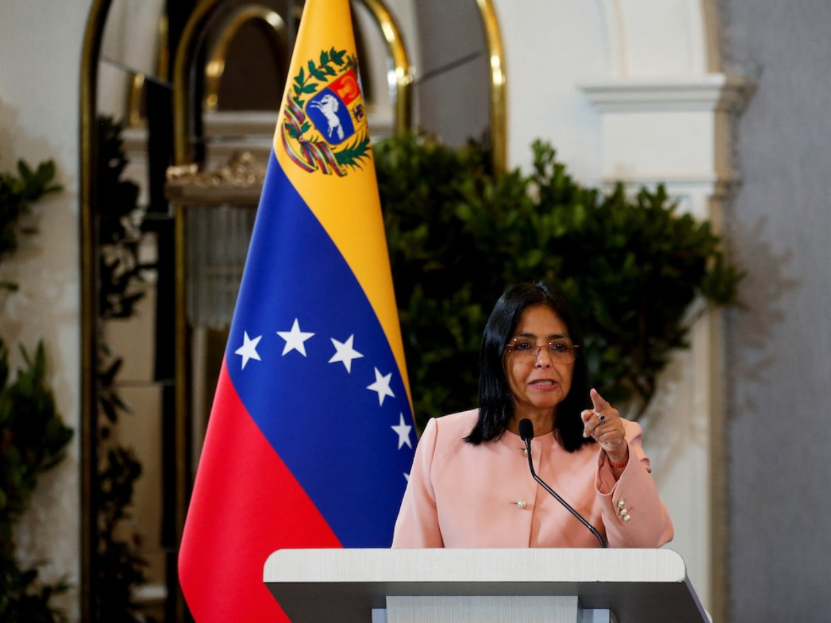 Venezuela’s Acting President Delcy Rodríguez Arrives in India for Five-Day High-Level Visit