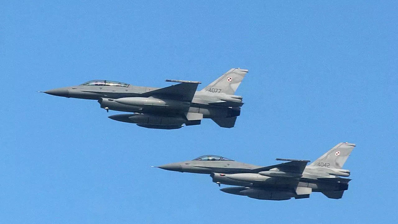 Poland Scrambles Fighter Jets Citing Alleged Russian Military Activity Near Ukraine