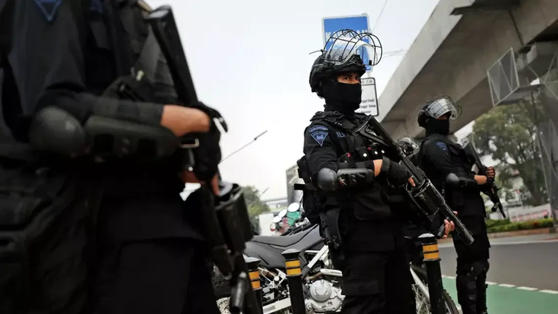 Hundreds Of Students Rally In Central Jakarta Against Government Policies