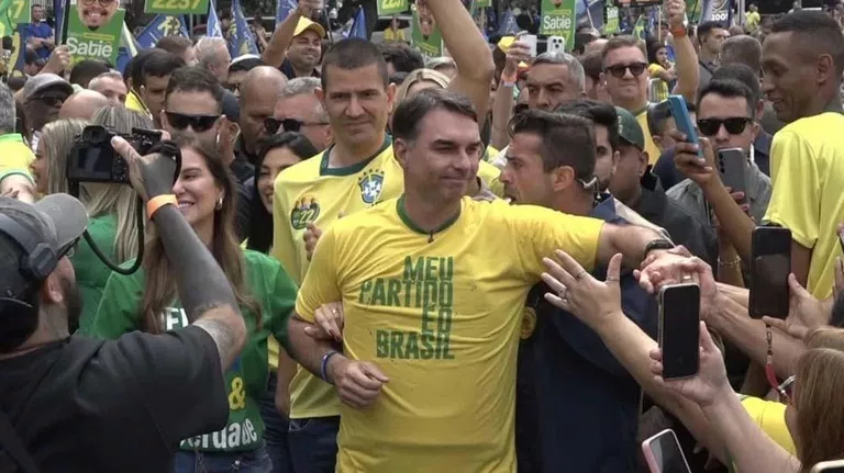 Brazil Police Probe Bolsonaro’s Son Over Alleged Money Laundering Scheme